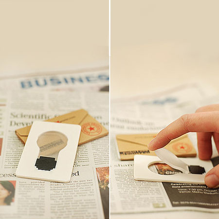 لامپ LED کارتی تاشو